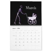 X-Ray Art Calendar 4 - Paars Kalender (Mar 2026)