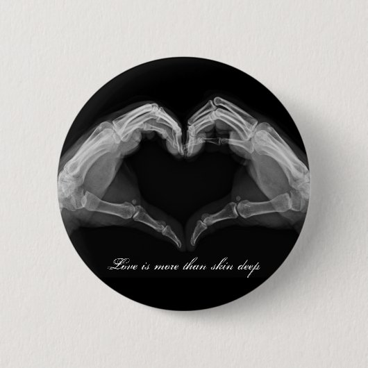 X-Ray Art Ronde Button 5,7 Cm (Voorkant)