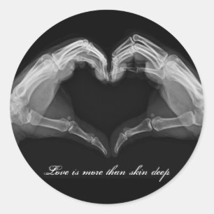 X-Ray Art Ronde Sticker