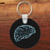 X-RAY BLAUW UITZICHT BLAUW SLEUTELHANGER (Voorkant)