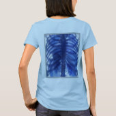 X-Ray Blue Vrouw T-shirt (Achterkant)