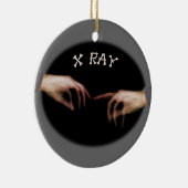 X-RAY CHRISTMAS ORNAMENT FINGERS TOUCHING (Rechts)