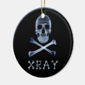 X-RAY CHRISTMAS ORNAMENT SKULL & CROSS BOTTEN (Links)