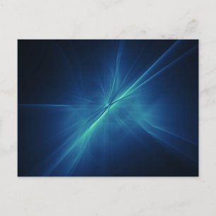 X-Ray Colorburst - blauw Briefkaart