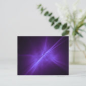 X-Ray Colorburst - Paars Briefkaart (Staand voorkant)