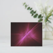 X-Ray Colorburst - Roze Briefkaart (Staand voorkant)