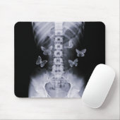 X-Ray Conceptual Butterflies Mousepad Muismat (Met muis)