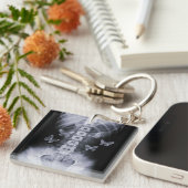 X-Ray Conceptual Butterflies Sleutelhanger (Voorkant Rechts)