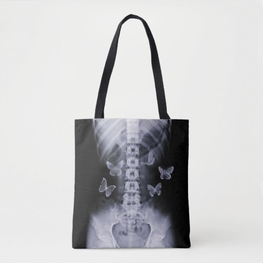 X-Ray Conceptual Butterflies Tote Bag (Voorkant)