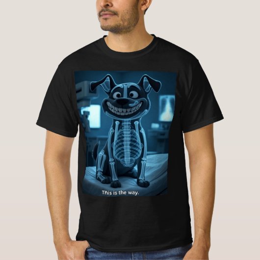 X-Ray Dog T-shirt (Voorkant)