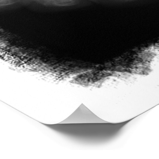 X-Ray Feet Human Skeleton Botten zwart-wit Poster (Hoek)