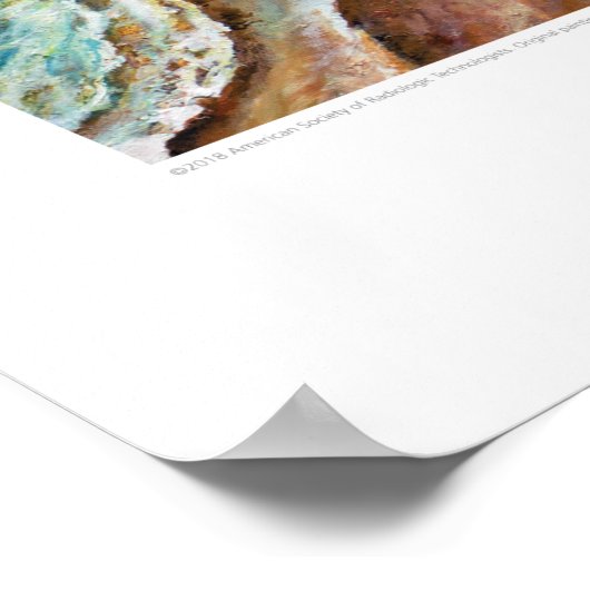 X-ray Hoesje Art - Mammo Shore by L. Rainey Poster (Hoek)