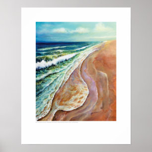 X-ray Hoesje Art - Mammo Shore door L. Rainey Poster