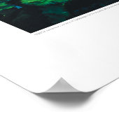 X-ray Hoesje Art - Onderzee Colon Cave van L. Rain Poster (Hoek)