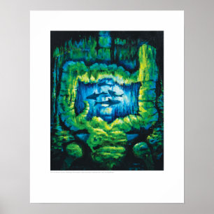 X-ray Hoesje Art - Onderzee Colon Cave van L. Rain Poster