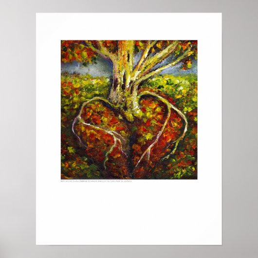 X-ray Hoesje kunst - hartritmekaarten van L. Raine Poster (Voorkant)