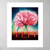 X-ray Hoesje kunst - Renal Cherry Tree by L. Raine Poster (Voorkant)