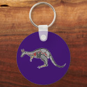 X-Ray Kangaroo Sleutelhanger (Voorkant)