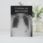 X Ray Recovery ~ uitnodiging (Staand voorkant)