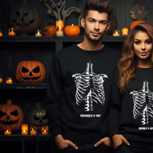 X-ray Rib Cage Funny Halloween Aanpassen Trui
