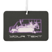 X-Ray See-through Speelgoed Truck Air Freshener Luchtverfrisser (Achterkant)