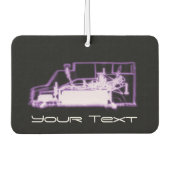 X-Ray See-through Speelgoed Truck Air Freshener Luchtverfrisser (Voorkant)