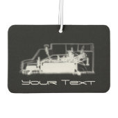 X-Ray See-through Speelgoed Truck Air Freshener Luchtverfrisser (Achterkant)