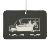 X-Ray See-through Speelgoed Truck Air Freshener Luchtverfrisser (Voorkant)