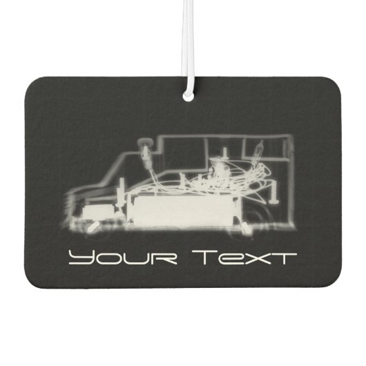 X-Ray See-through Speelgoed Truck Air Freshener Luchtverfrisser (Voorkant)