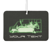 X-Ray See-through Speelgoed Truck Air Freshener Luchtverfrisser (Voorkant)