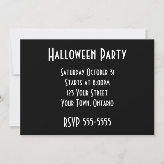 X-Ray Skeleton Arms Zwart-wit Kaart (Achterkant)