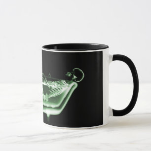 X-Ray Skeleton Bath Black Green Mok