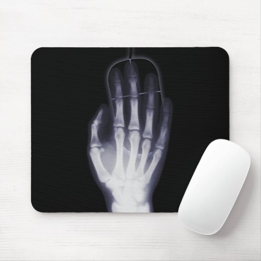 X-Ray Skeleton Hand Xray Muismat (Met muis)