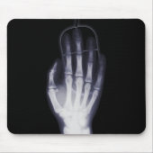 X-Ray Skeleton Hand Xray Muismat (Voorkant)