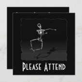 X-RAY SKELETON JOY LEAP B&W KAART (Voorkant / Achterkant)