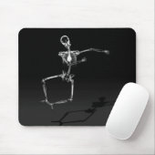 X-RAY SKELETON JOY LEAP B&W MUISMAT (Met muis)