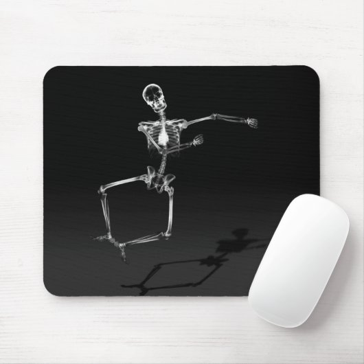 X-RAY SKELETON JOY LEAP B&W MUISMAT (Met muis)