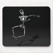 X-RAY SKELETON JOY LEAP B&W MUISMAT (Voorkant)