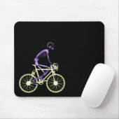 X-RAY SKELETON RIDING BIKE - ORIGINELE KLEUREN MUISMAT (Met muis)