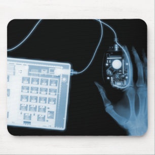 X-Ray Skeleton-toetsenbord & muis-Muismat Muismat