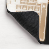 X-Ray Skeleton-toetsenbord & muis-Muismat Muismat (Hoek)