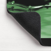 X-Ray Skeleton zwemmen - Groen Muismat (Hoek)