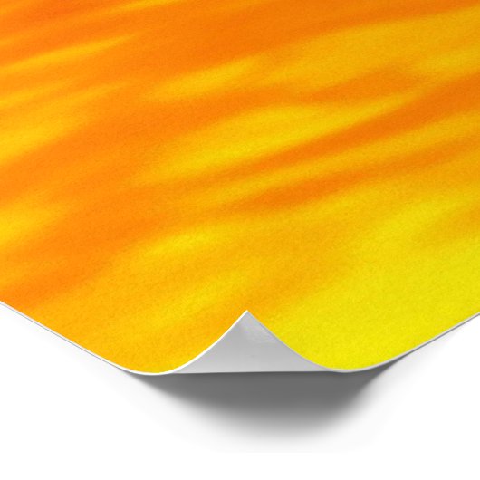 X-Ray Skeleton zwemmen in het vuurmeer Poster (Hoek)