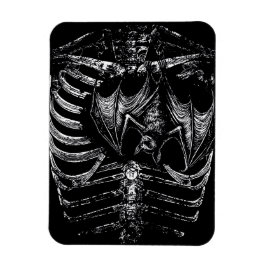 X-Ray Skelett Korpus mit Fledermaus Magneet