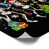 X-ray Squad Xmas Three Santa Reindeer Elf X-ray Sk Poster (Hoek)