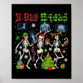 X-ray Squad Xmas Three Santa Reindeer Elf X-ray Sk Poster (Voorkant)