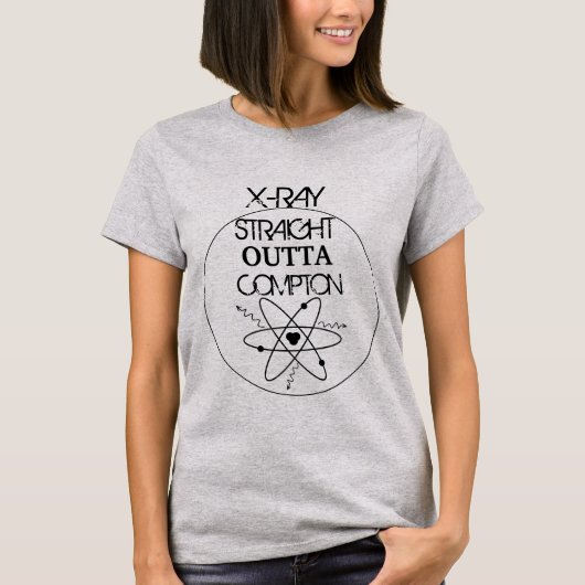 X-RAY/Straight Outta Compton T-shirt (Voorkant)