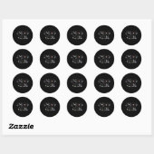 X-Ray Tech Bloemen X-Ray Technoloog Xray Tech Ronde Sticker (Vel)