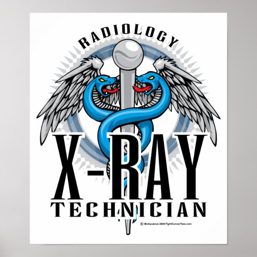 X-Ray Tech Caduceus Poster (Voorkant)