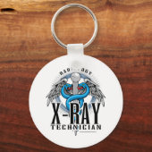 X-Ray Tech Caduceus Sleutelhanger (Voorkant)